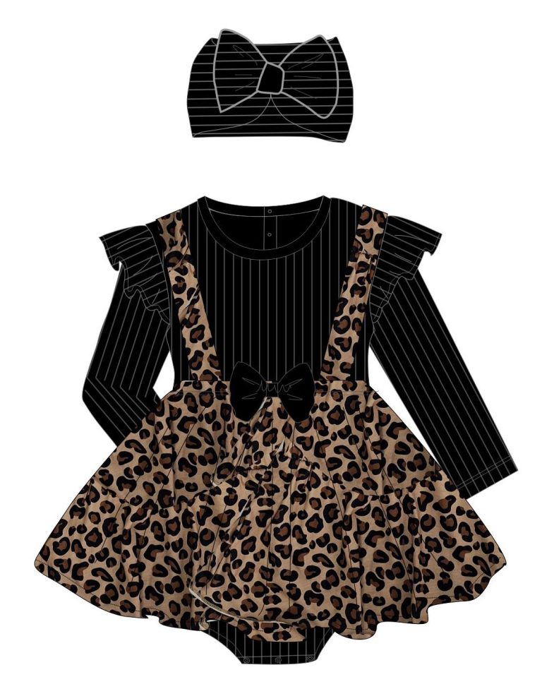 ΦΟΡΕΜΑ+ΚΟΡΔΕΛΑ ΜΗΝΩΝ ΚΟΡΙΤΣΙ Animal print