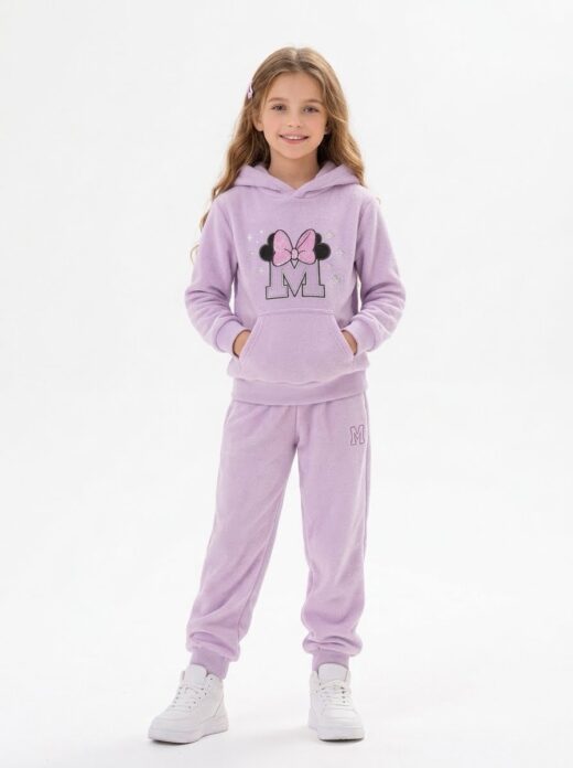 Minnie Mouse βελουτέ σετ φόρμας