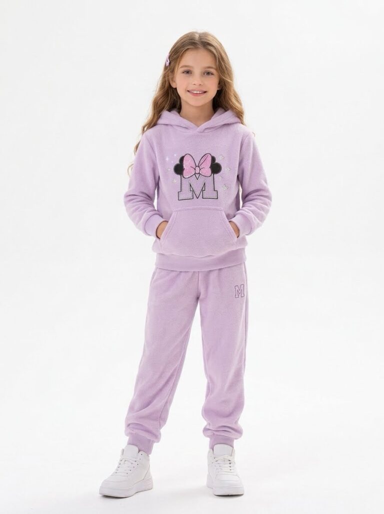 Minnie Mouse βελουτέ σετ φόρμας